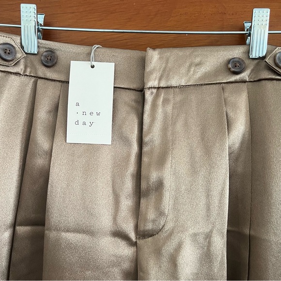 Satin Cargo Trousers - Picture 2 of 6